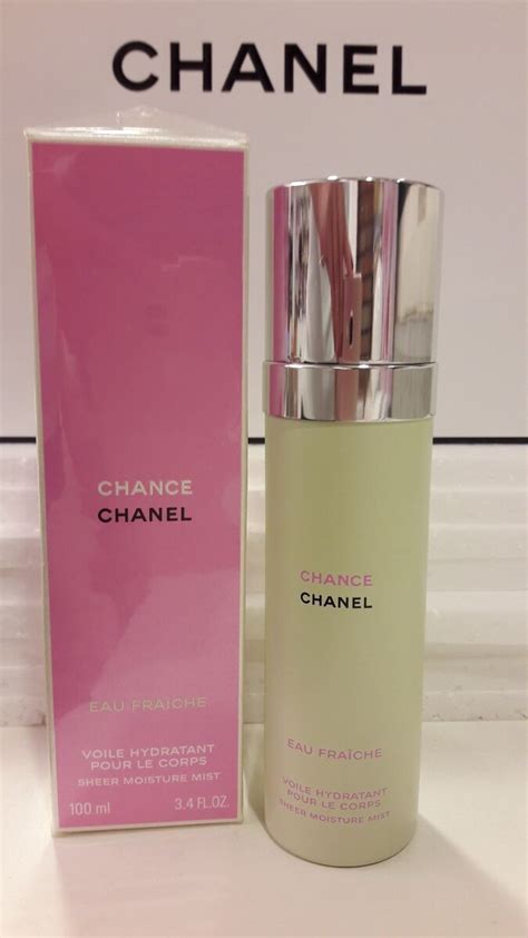 body spray chanel chance|chanel chance sheer moisture mist.